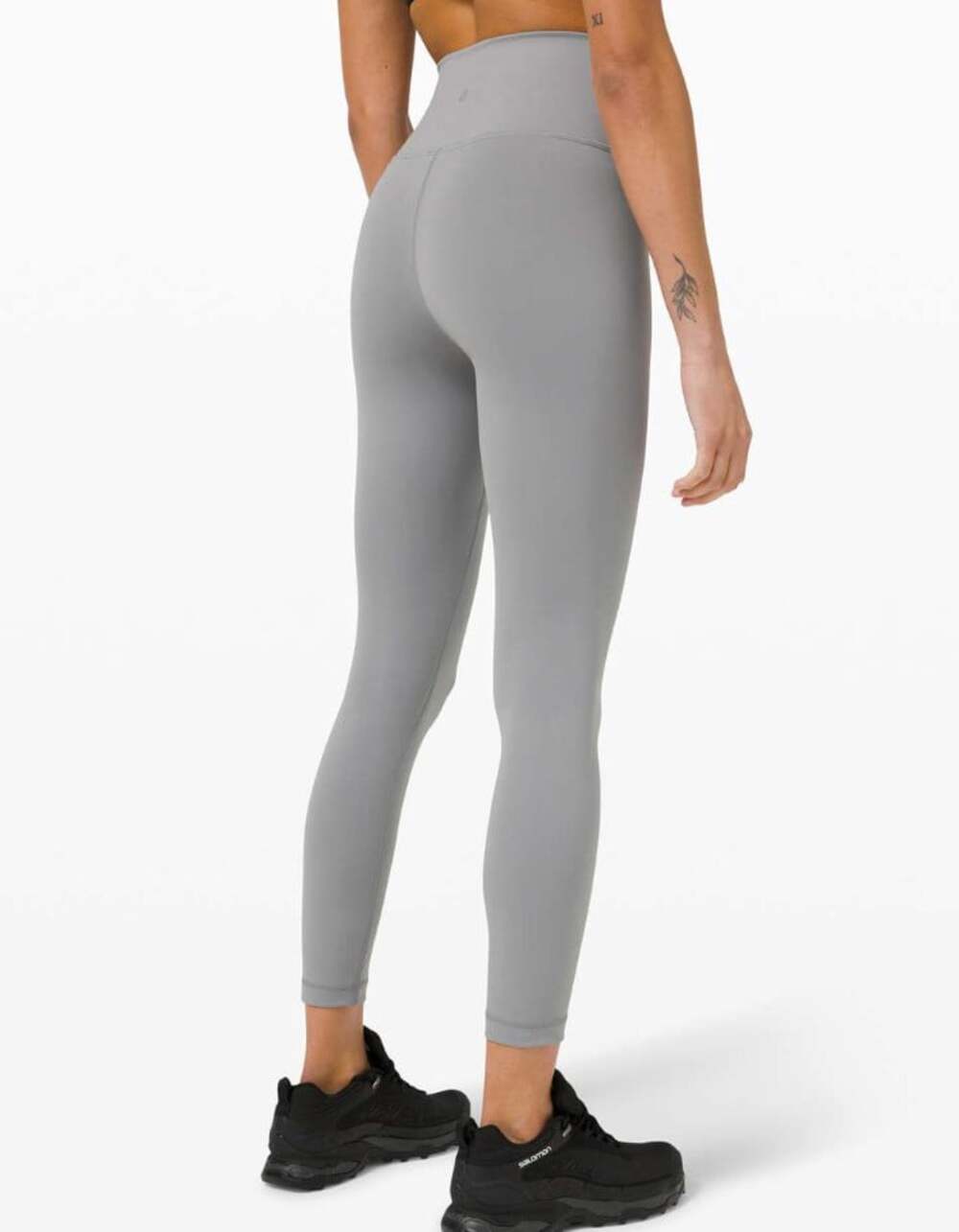 Lululemon Wunder Train High-Rise Tight 25" Rhino Grey Size 16